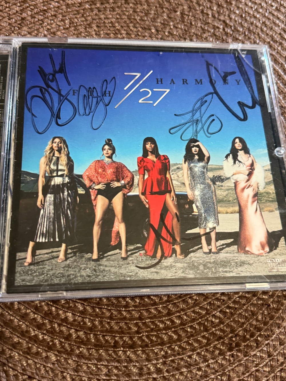 Fifth Harmony autographed CD 2016 album 7/27